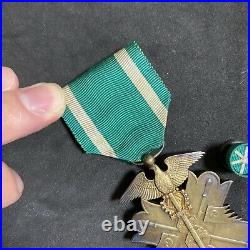 0916b WW2 Japanese soldier Order Of The Golden Kite 6th Class Medal with Box