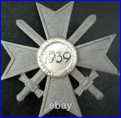 10179? German War Merit Cross First Class medal post WW2 1957 pattern Deumer 3