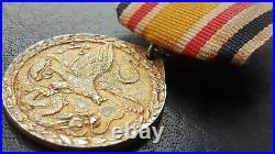 10270 German pre WW1 mounted China Campaign Medal combatant Denkmünze 1902