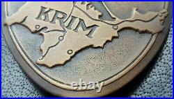 10271? German army post WW2 1957 pattern Krim shield 1941 1942 Ärmelschild ST&L