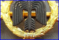 10860? German post WW2 1957 pattern Luftwaffe Fighter Clasp in Gold