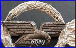10871? German post WW2 1957 pattern Luftwaffe Transport / Glider Clasp Silver