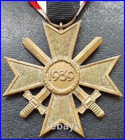 10976? German post WW2 1957 pattern Army War Merit Cross II. Class medal ST&L