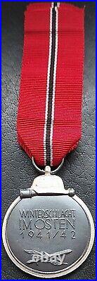 11027? German post WW2 1957 pattern Eastern Front Winterwar Medal Ostmedaille