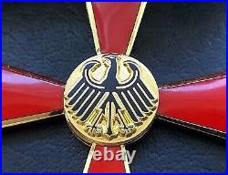 11044? German post WW2 Order of Merit Grand Cross Großes Verdienstkreuz medal