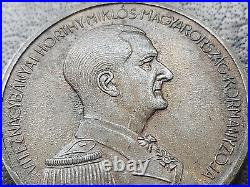 11424? Hungarian Kingdom Horthy WW2 Bravery Medal in Bronze Vitézségi Érem