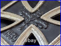 11561? German post WW2 1957 pattern Iron Cross First Class Eisernes Kreuz EK1