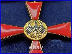11671? German Order of Merit post WW2 medal Merit Cross for women cased ST&L