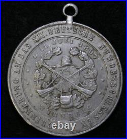 1897 German Hunting Medal Award Nürnberg Original Jäger Hunter Prussian WW1