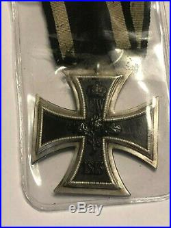 1914 German Medal Iron Cross II 2nd Class First 1st World War I WWI WWII NAZI