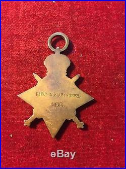1914 Mons Trio Medals Major Apthorpe Army Service Corps. Served Before Ww1 With