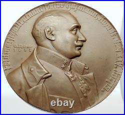 1917 AUSTRIA WWI World War I LARGE 6.5cm Medal of MARSHALL PETER HOFMANN i69598