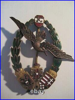 1918 Navy Sea pilot badge medal Zimbler Wien rare medal from the WW I K. U. K