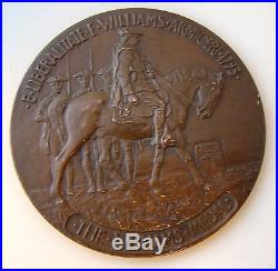1918 Williams College Ww1 Veterans Medal By James Earle Fraser