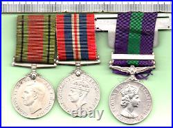 1939-45 Ww II Full Size Genuine Medal Pair & General Service Medal (ppt-516)
