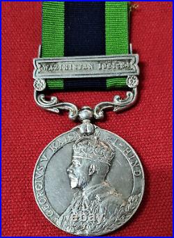 1/9 Gurkha Rifles India General Service Medal 959 Thapa Waziristan 1921 +ww1