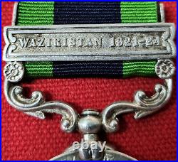 1/9 Gurkha Rifles India General Service Medal 959 Thapa Waziristan 1921 +ww1