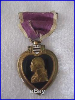 27th Div WW1 Officially Engraved Purple Heart Medal + Paperwk Silver Star Recipt
