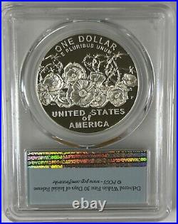 (2) 2018-P BU & Proof World War I Centennial Silver Dollar Coins, PCGS MS70 PR70