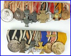 2 German Ww1 Medal Bars 6 & 8 Place Huge Nice Condition See Photos