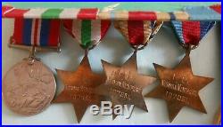 2ww RAF named medals + grouping F/LT Norman Newport 107961 Africa Italy