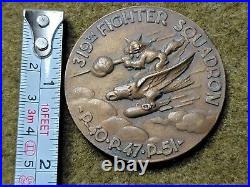 319th Fighter Squadron World War II Medallion / Medal / WWII