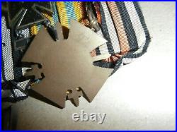 3 Vintage German 1813 1914 Iron Cross Rifle 1918 Hindenburg Military Medals