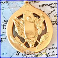 #4482 Wwii U. S. Army Distinguished Service Medal Slot Brooch Ribbon Bar Ww2 Dsm