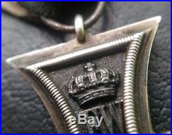 7000 German Iron Cross II. Class 1870 medal WW1 3 PIECE CONSTRUCTION MAGNETIC