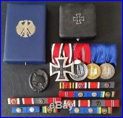 7183 German medal group veteran legacy post WW2 1957 pattern Iron Cross