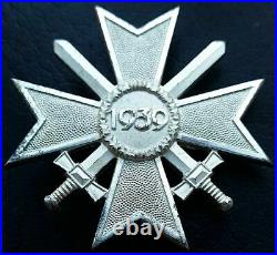 7200? German Army War Merit Cross First Class medal post WW2 1957 pattern ST&L