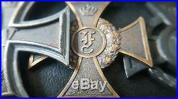 7294 German WW1 mounted medal group Iron Cross Anhalt Friedrich Oldenburg FA