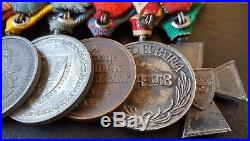7722 Austro-Hungarian mounted medal group WW1 WW2 Defence Cross Karl Troop