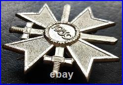 8000? German Army War Merit Cross First Class medal post WW2 1957 pattern ST&L