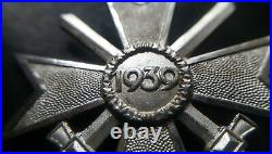 8140? German Army War Merit Cross First Class medal post WW2 1957 pattern ST&L