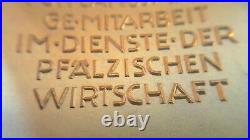 8225? German post WW1 cased Palatinate Association of the Economy Merit Medal