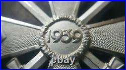 8287? German Army War Merit Cross First Class medal post WW2 1957 pattern ST&L