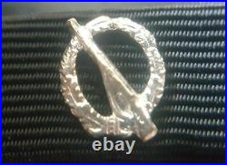 8575? German post WW2 1957 pattern ribbon bar Iron Cross Close Combat Badge