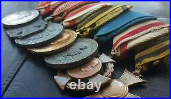 9454 Austro-Hungarian Empire Hungarian Kingdom mounted medal grouping WW1