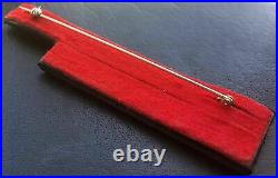 9468? German post WW2 1957 pattern ribbon bar Iron Cross Close Combat Clasp