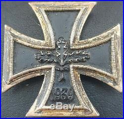 9575 German post WW2 1957 pattern Iron Cross First Class medal maker ST&L