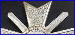 9725? German Army War Merit Cross First Class medal post WW2 1957 pattern ST&L