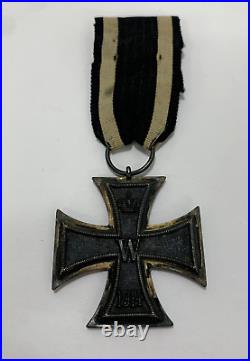 Antique 1813-1914 PRUSSIA cross medal withribbon pin, WW1