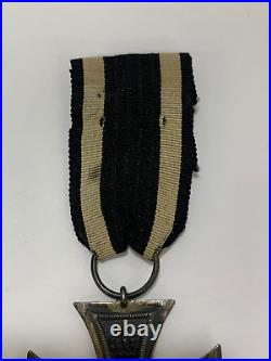 Antique 1813-1914 PRUSSIA cross medal withribbon pin, WW1