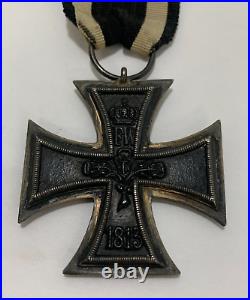 Antique 1813-1914 PRUSSIA cross medal withribbon pin, WW1