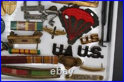 Antique & Vintage Military Medals/Pins/Badges Lot WW1 WW2 -Current LOT