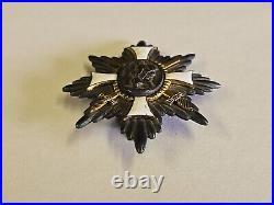 Antique WW1 German Field Honor Badge Hamburg Deutsches Feld-Ehrenzeichen Medal