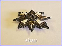 Antique WW1 German Field Honor Badge Hamburg Deutsches Feld-Ehrenzeichen Medal