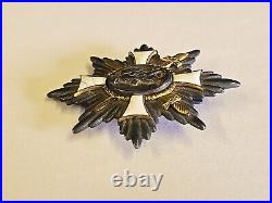 Antique WW1 German Field Honor Badge Hamburg Deutsches Feld-Ehrenzeichen Medal