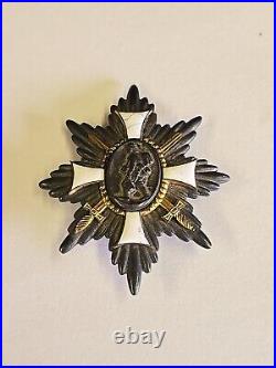 Antique WW1 German Field Honor Badge Hamburg Deutsches Feld-Ehrenzeichen Medal